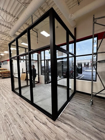 Aluminum Vestibul Replacement For Buildings
