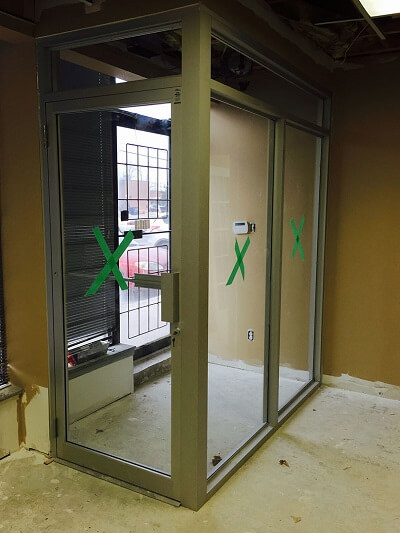 Aluminum Vestibule Replacement